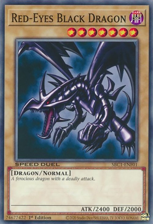 Red-Eyes Black Dragon - Speed Duel: Streets of Battle City - YuGiOh