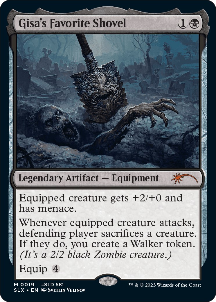 Gisa's Favorite Shovel SLX Cards Magic The Gathering