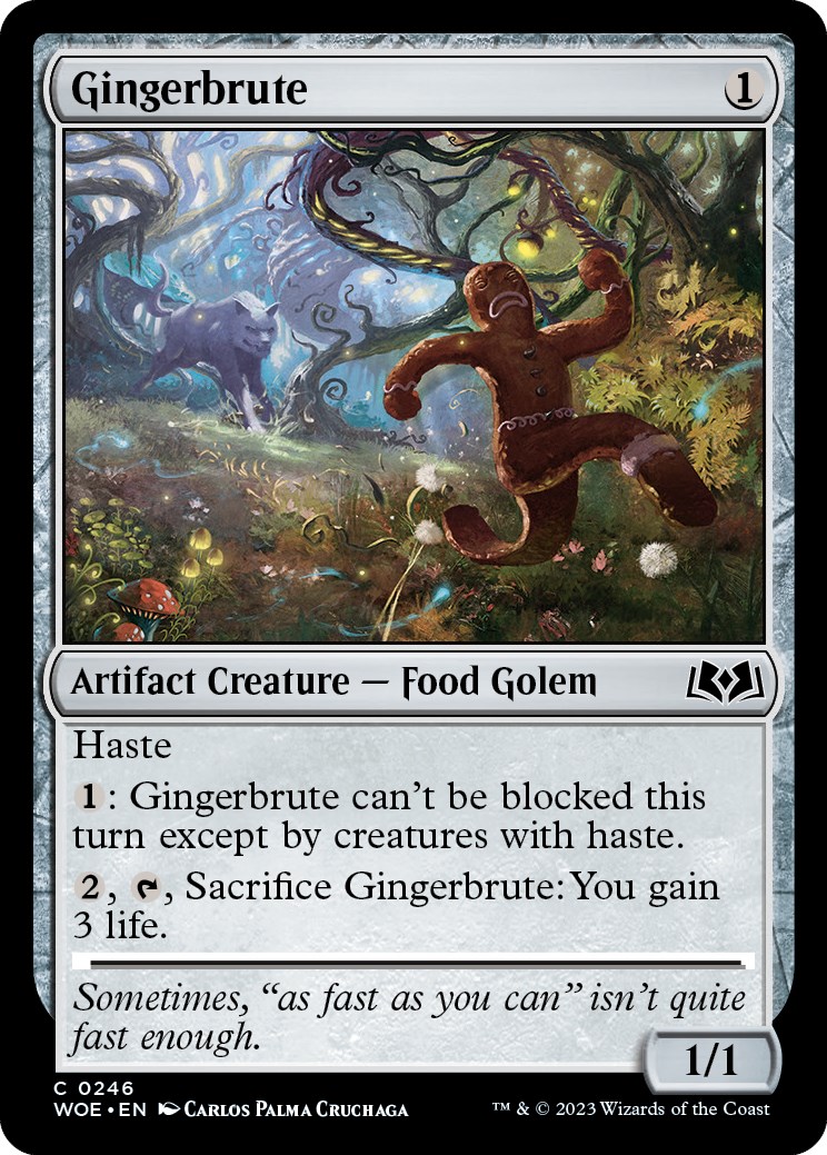 Gingerbrute - Wilds of Eldraine - Magic: The Gathering