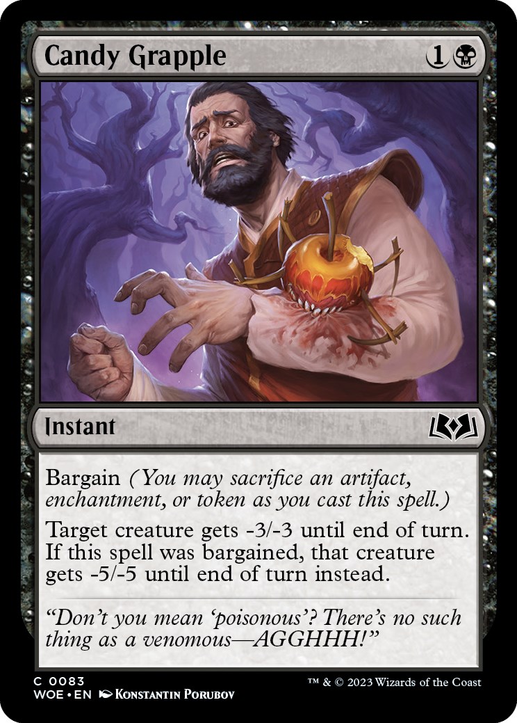 Candy Grapple Wilds of Eldraine Magic The Gathering