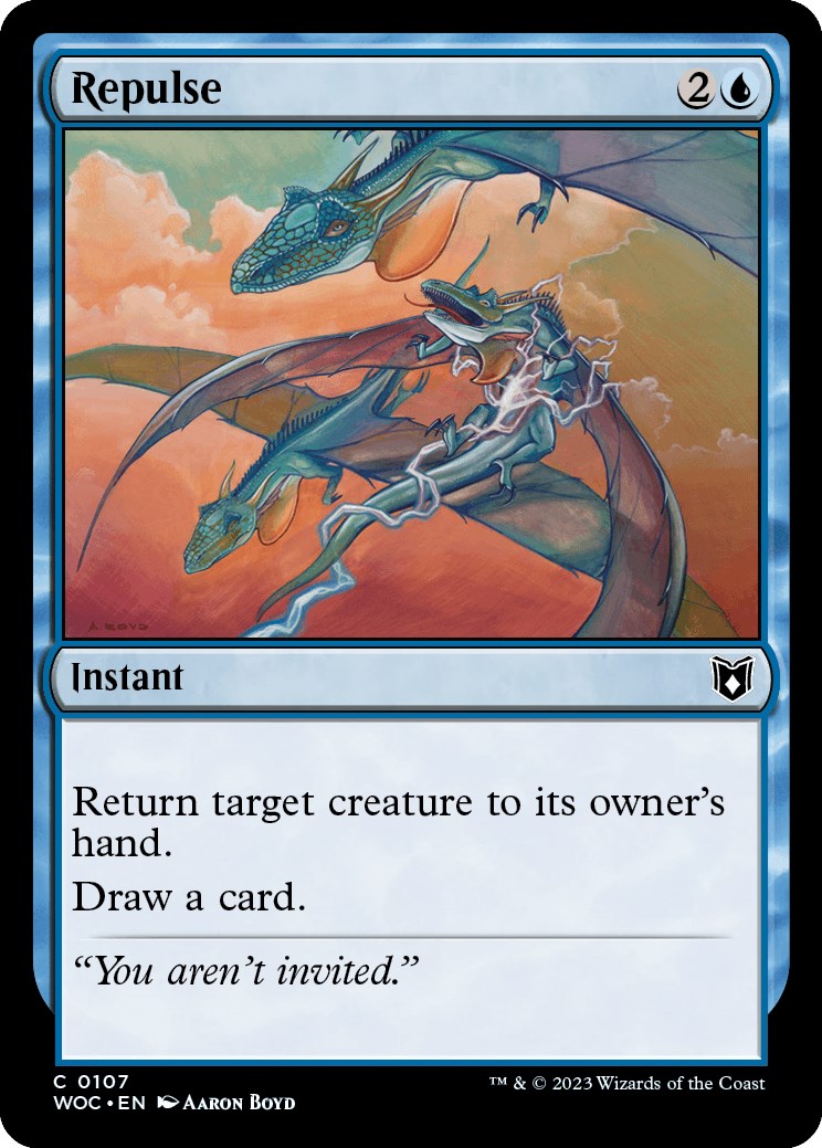 Repulse - Commander: Wilds of Eldraine - Magic: The Gathering