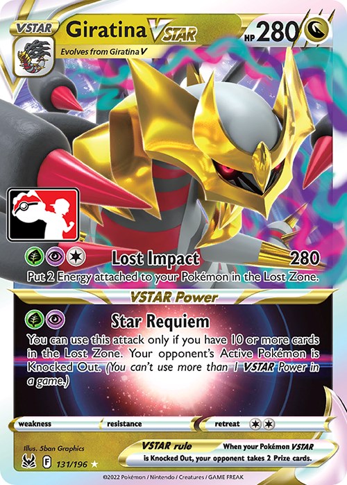 Giratina VSTAR - Prize Pack Series Cards - Pokemon