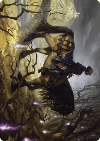 Rowan's Grim Search Art Card - Art Series: Wilds of Eldraine - Magic ...