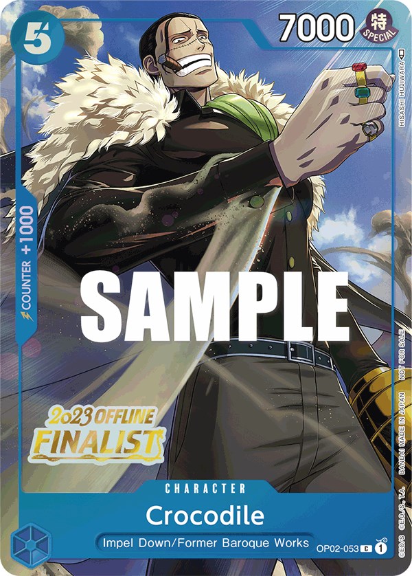 Crocodile (Offline Regional 2023) [Finalist] - One Piece Promotion ...