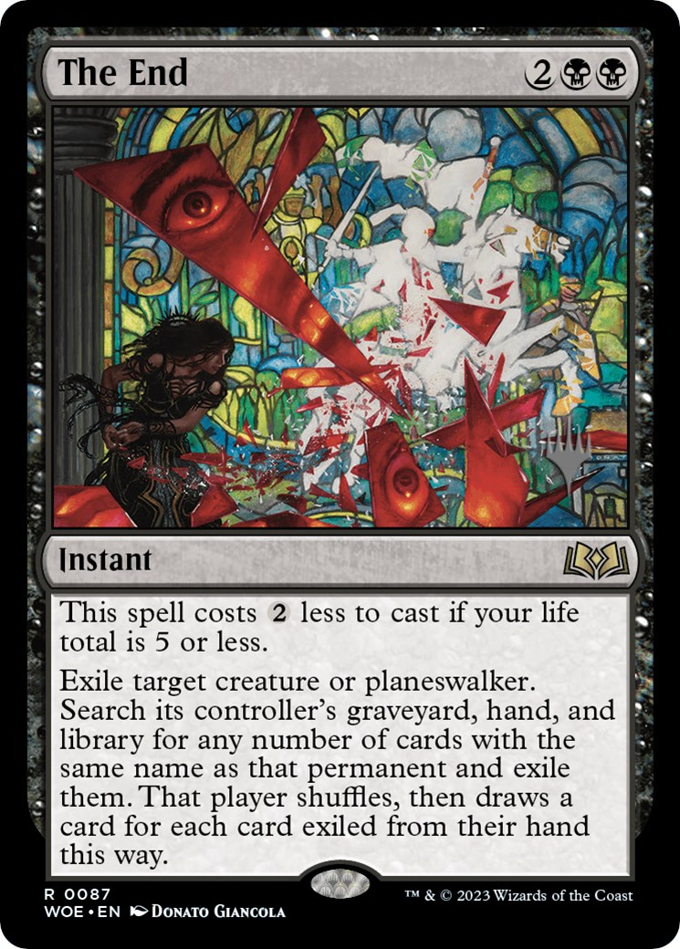 The End Promo Pack Wilds of Eldraine Magic The Gathering