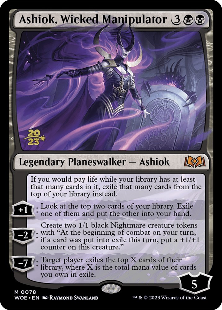 Ashiok, Wicked Manipulator - Prerelease Cards - Magic: The Gathering