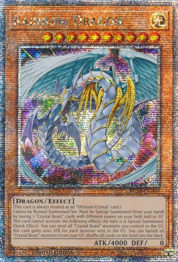 Rainbow Dragon (Quarter Century Secret Rare)