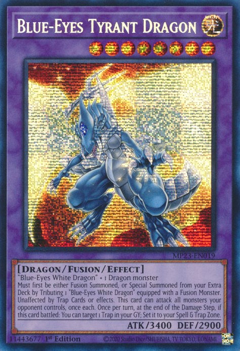 Blue-Eyes Tyrant Dragon - 25th Anniversary Tin: Dueling Heroes 