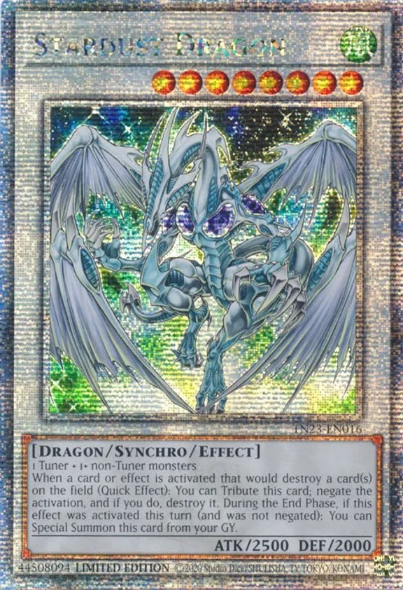 Stardust Dragon (Quarter Century Secret Rare)