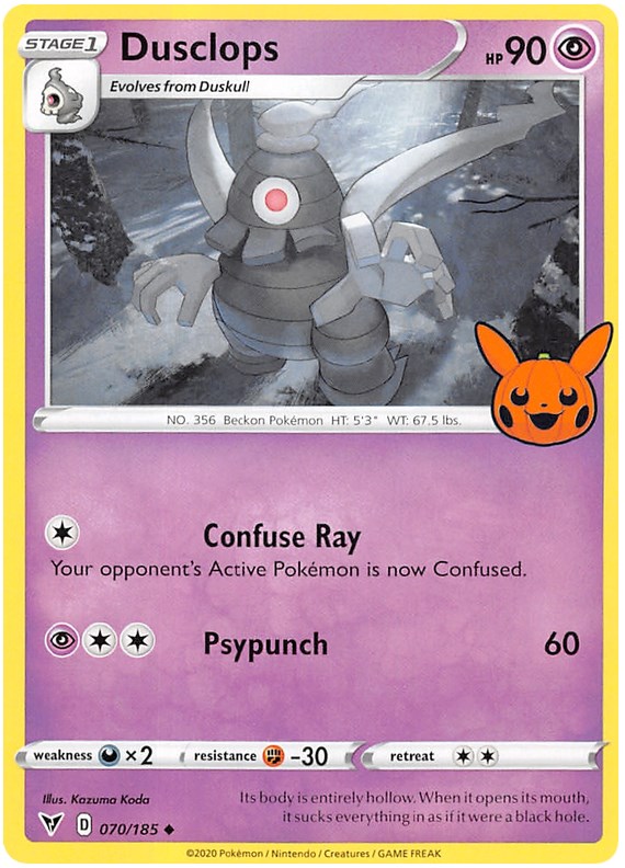 Dusclops card artwork