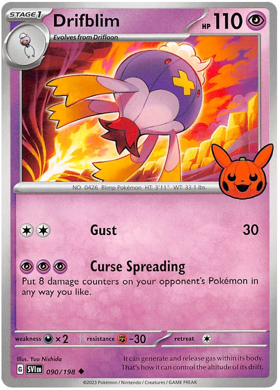 Drifblim card artwork
