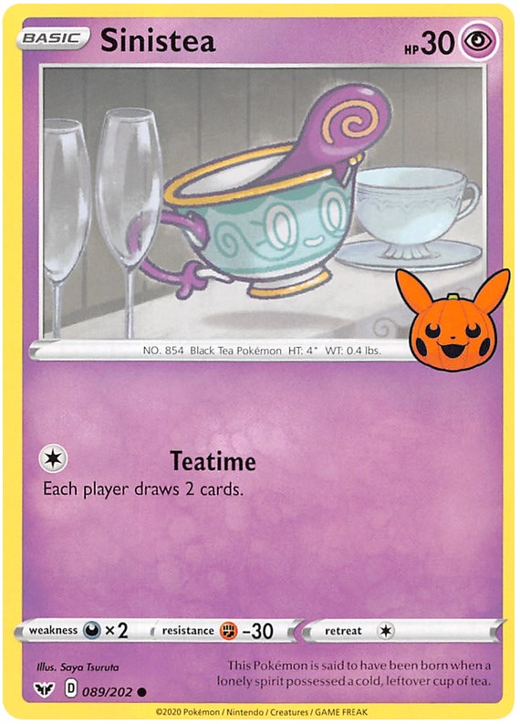 Sinistea card artwork