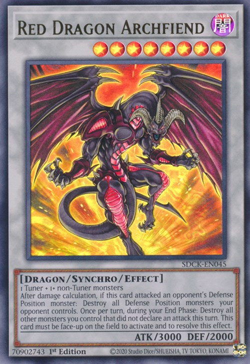 Stardust Dragon And Red Dragon Archfiend