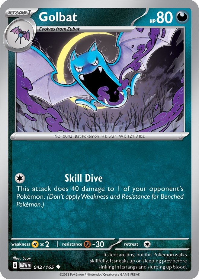 Golbat card artwork