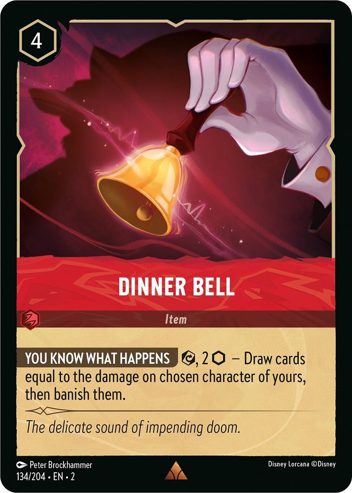 Dinner Bell - Rise of the Floodborn - Disney Lorcana