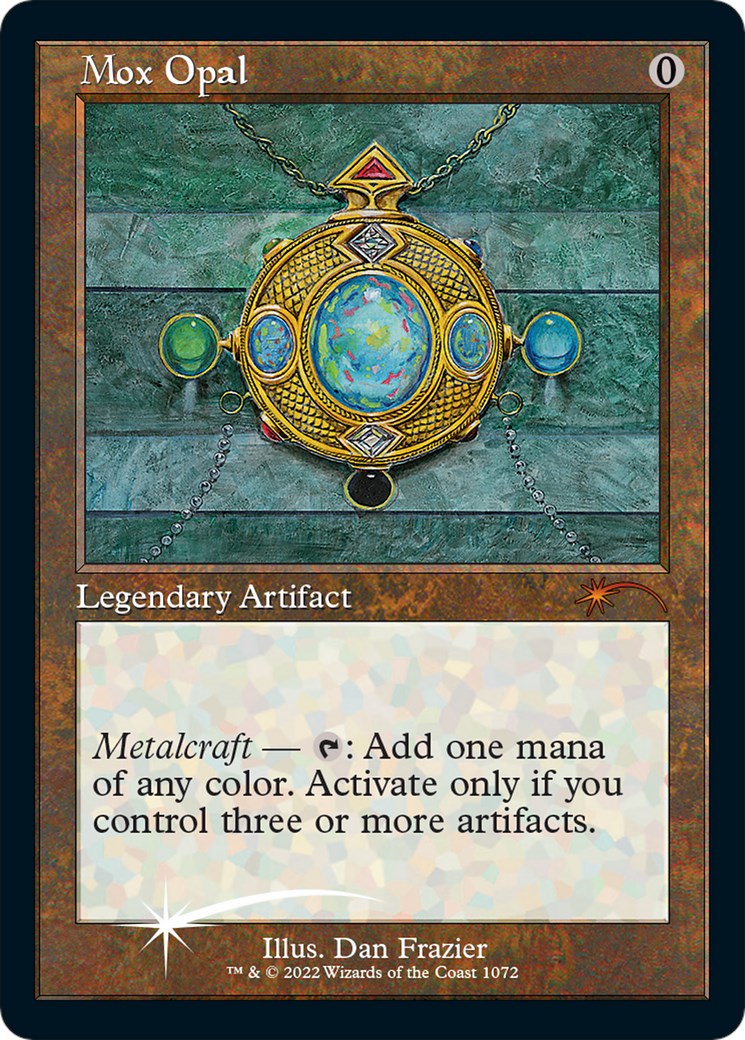 Mox Opal (Retro Frame) (Foil Etched) - Secret Lair Drop Series 