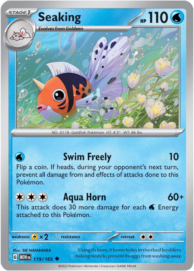 Seaking card artwork