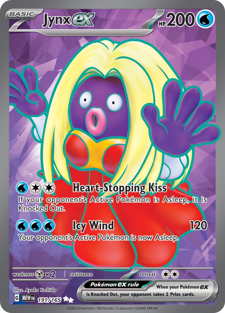 Jynx ex (#124/165)  Bem-Vindo a Freitas TCG ! A Maior e Melhor