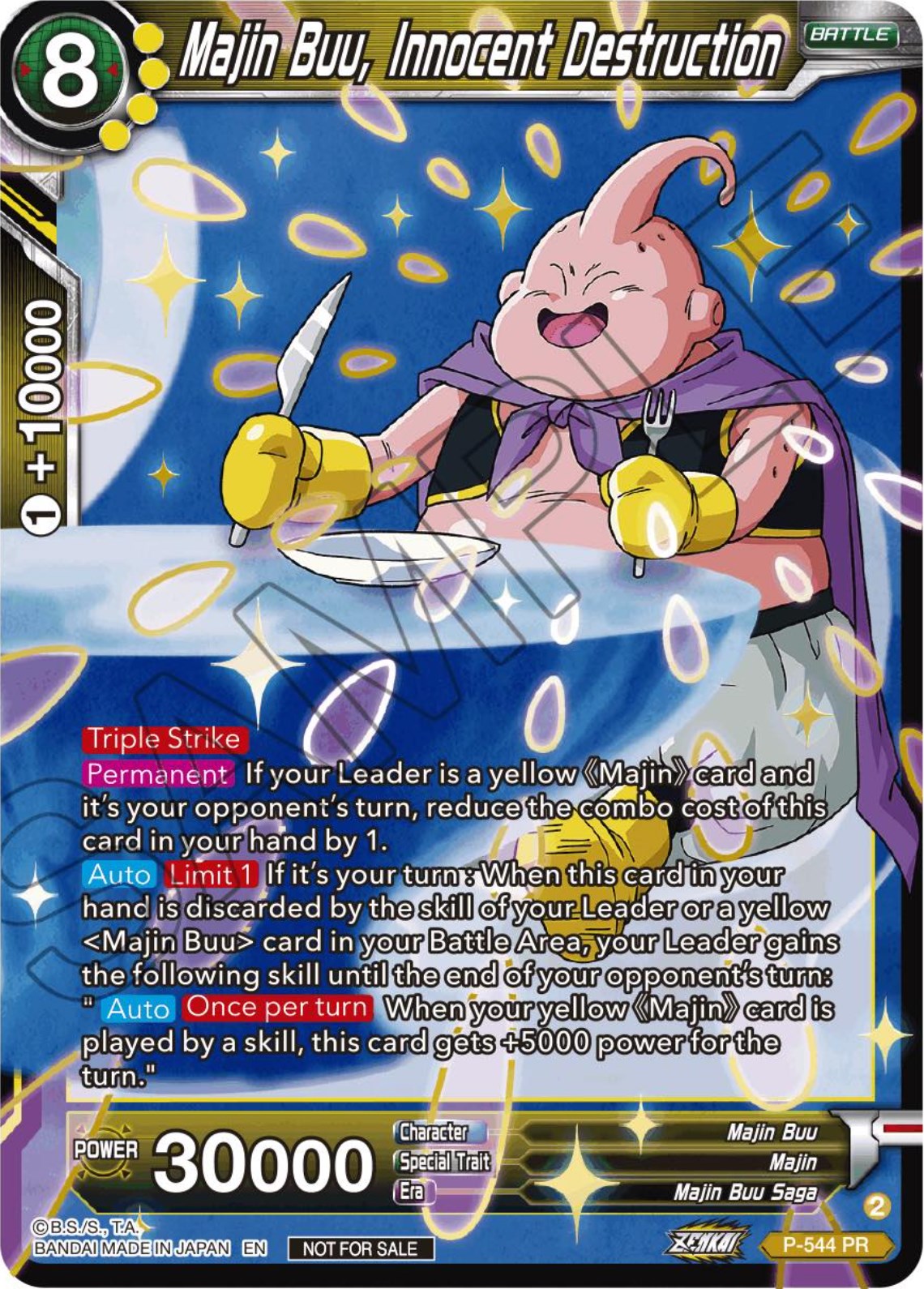 2023 CARDS DRAGON BALL Z 5 Full Set 113/113 Majin Buu Saga +