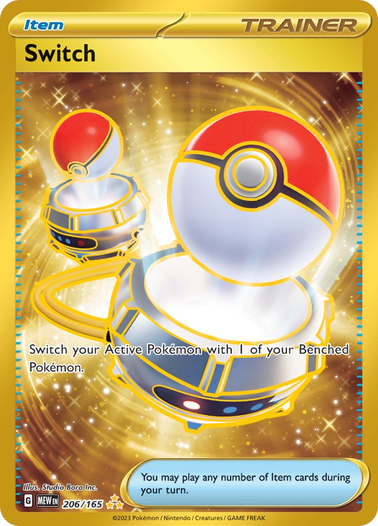 Switch - 206/165 - SV: Scarlet and Violet 151 - Pokemon