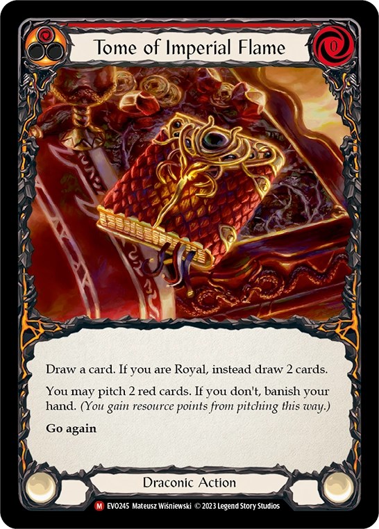 Tome of Imperial Flame - Bright Lights - Flesh and Blood TCG