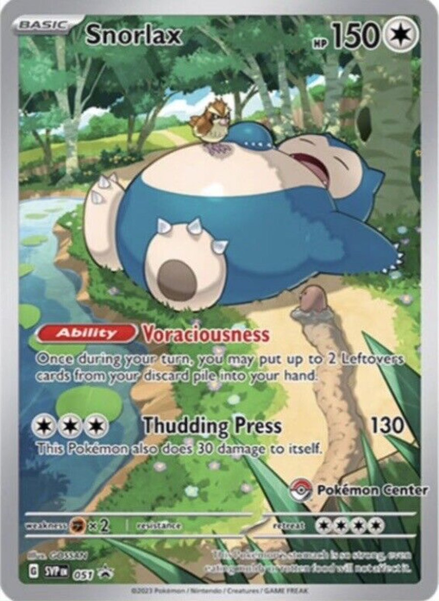 snorlax-051-pokemon-center-exclusive-sv-scarlet-violet-promo