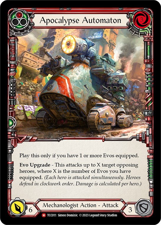 Apocalypse Automaton Round the Table TCCxLSS Flesh and Blood TCG