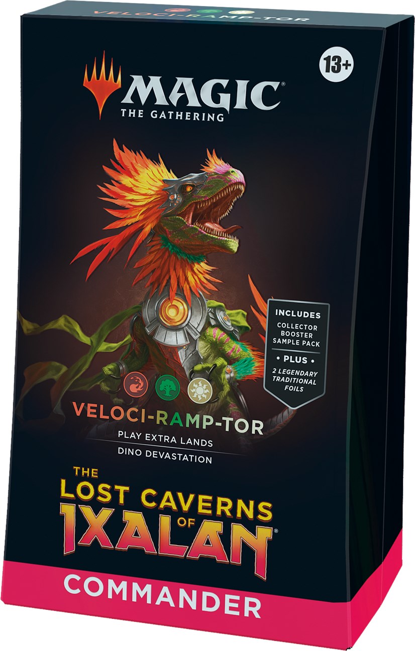 The Lost Caverns of Ixalan - Commander deck - Veloci-Ramp-Tor rendelés,  bolt, webáruház