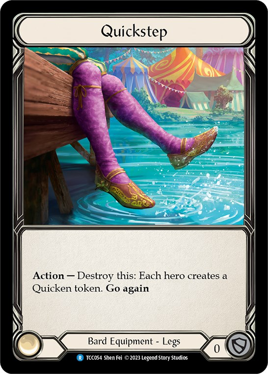 Quickstep Round the Table TCCxLSS Flesh and Blood TCG