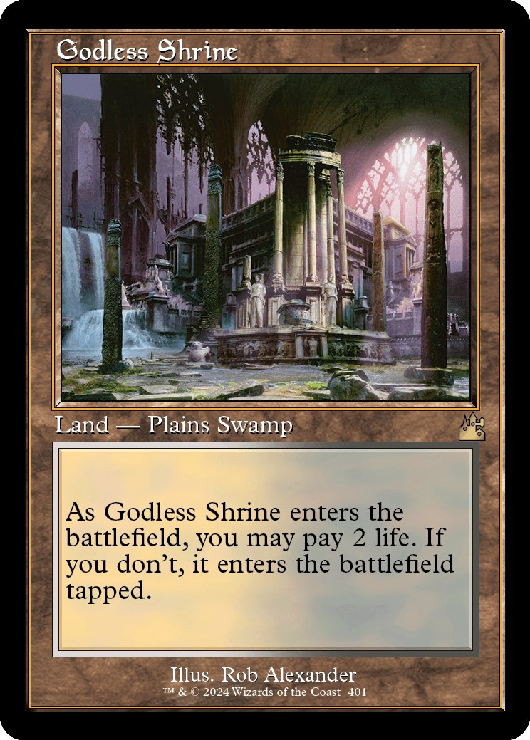 Godless Shrine (Retro Frame)