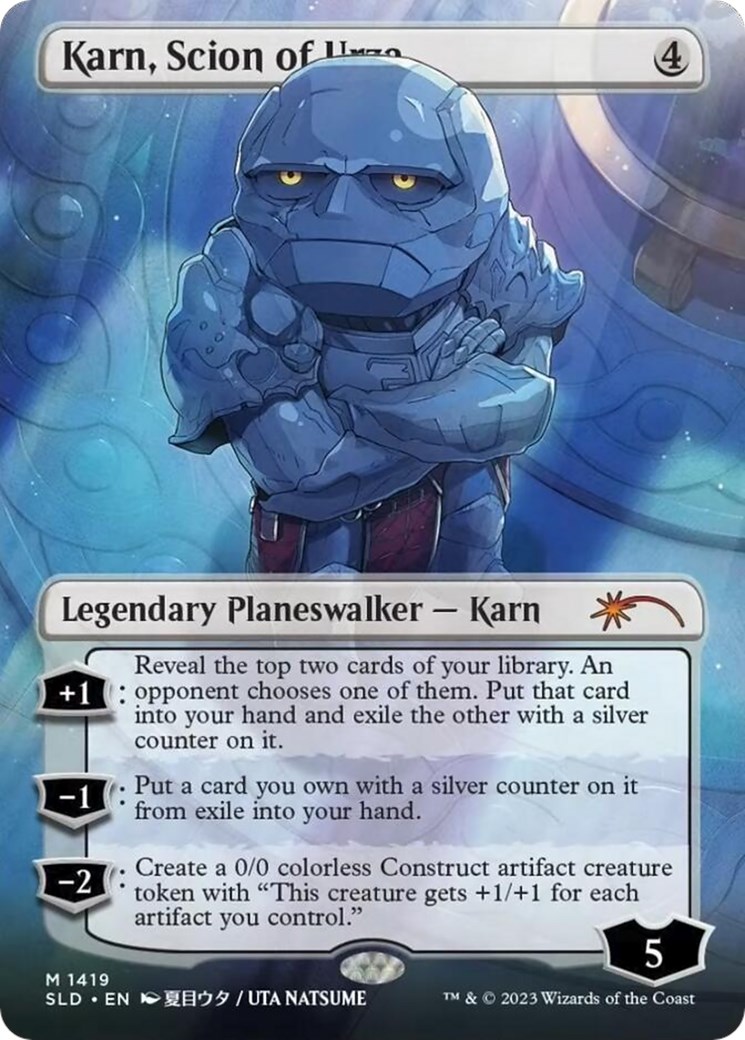 Karn, Scion of Urza - Secret Lair Drop Series - Magic: The Gathering