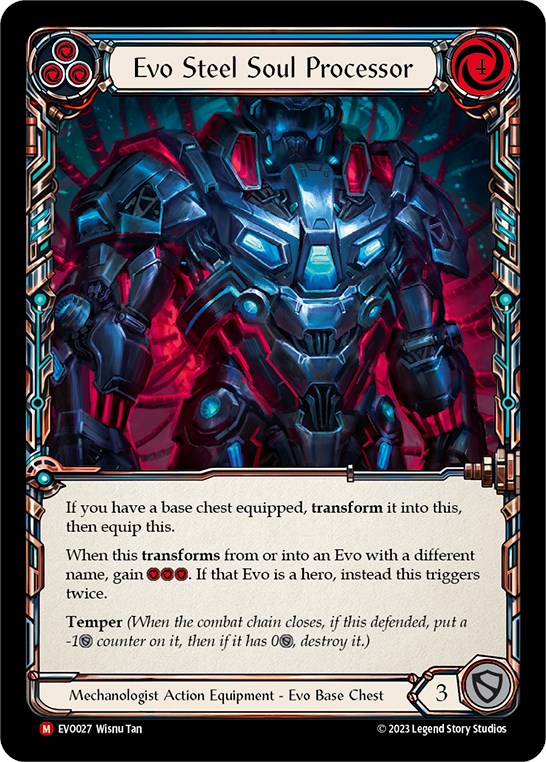 Evo Steel Soul Processor - Bright Lights - Flesh and Blood TCG