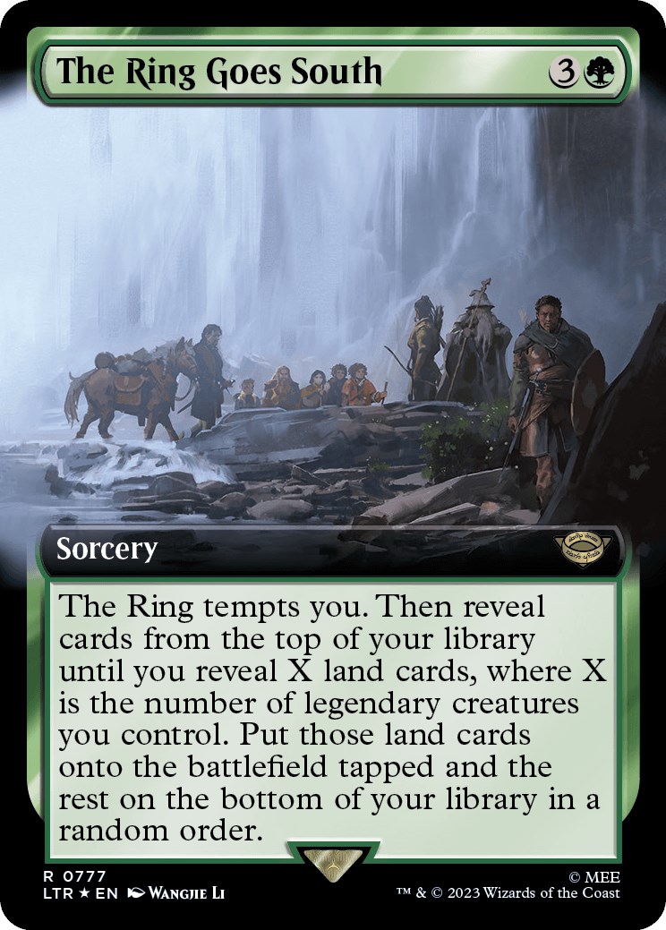 Is This Minas Tirith Surge Foil? : r/mtg