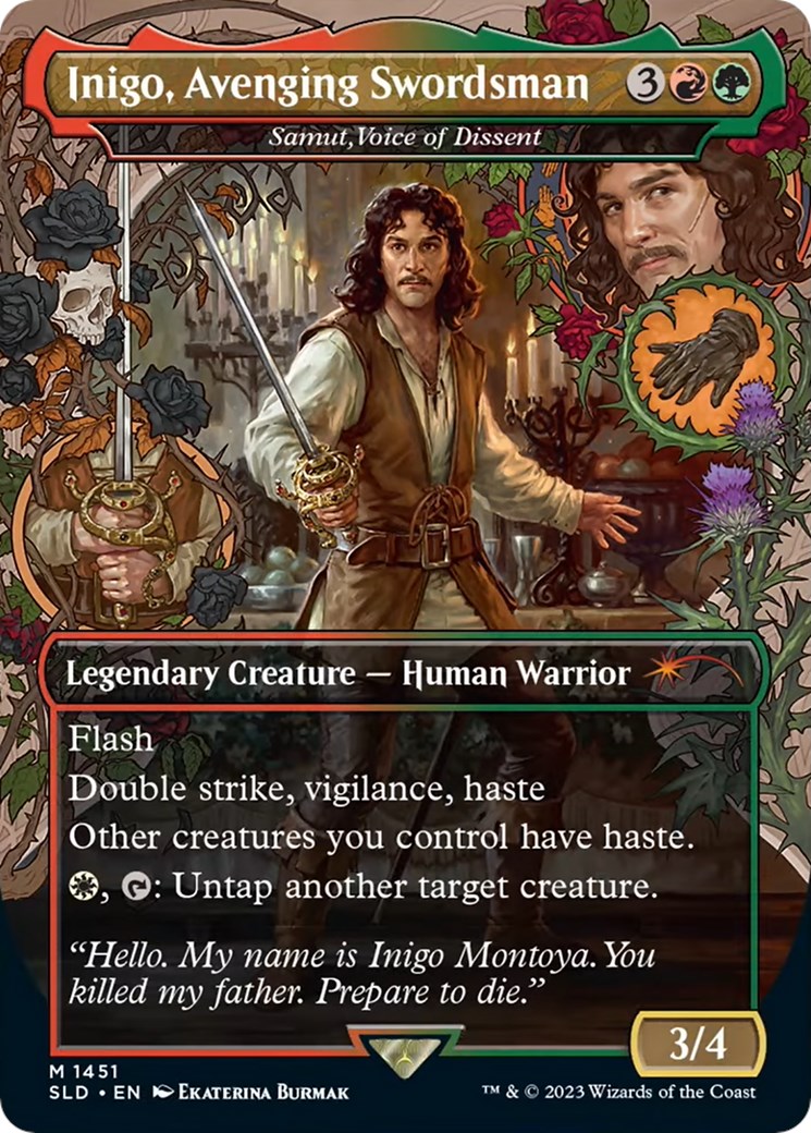 Inigo, Avenging Swordsman - Samut, Voice of Dissent