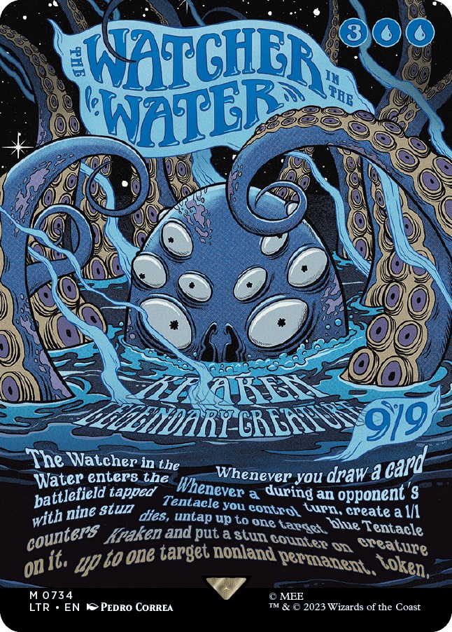 The Watcher in the Water (Borderless Poster) - Universes Beyond: The ...