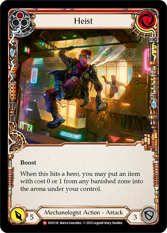 Heist - Bright Lights - Flesh and Blood TCG