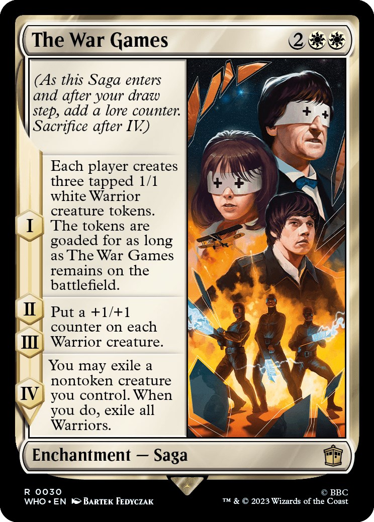 The War Games - Universes Beyond: Doctor Who - Magic: The Gathering