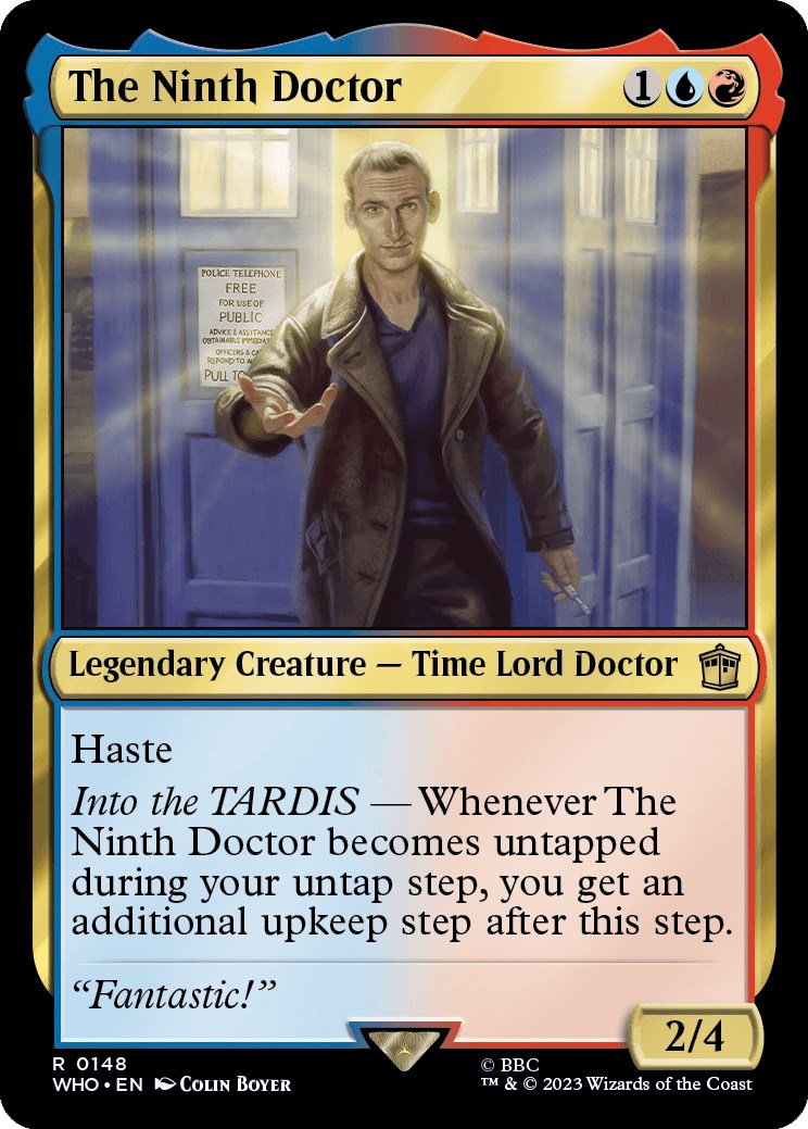 The Ninth Doctor - Universes Beyond: Doctor Who - Magic: The Gathering