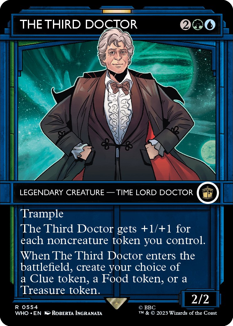 The Third Doctor (Showcase) - Universes Beyond: Doctor Who - Magic: The ...