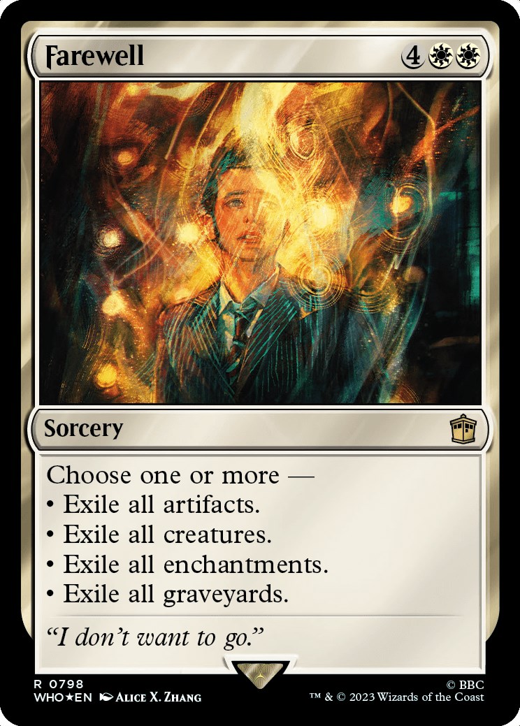 Farewell (Borderless) (Surge Foil) [Fallout] main image 0