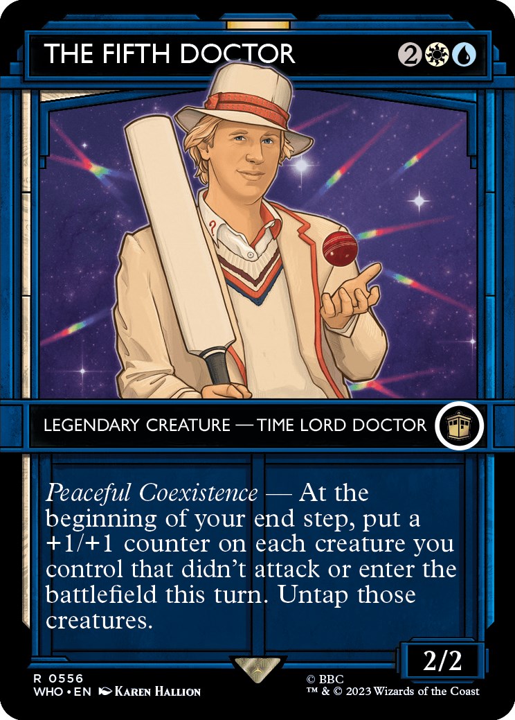 The Fifth Doctor (Showcase) - Universes Beyond: Doctor Who - Magic: The ...