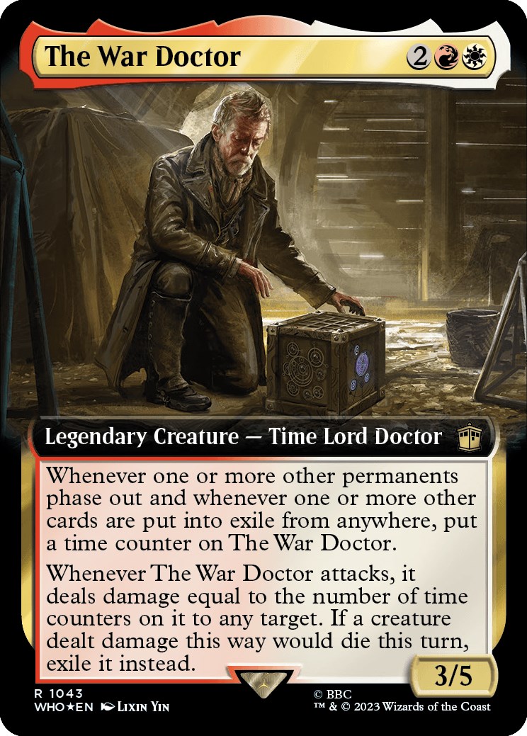 The War Doctor (Extended Art) (Surge Foil)