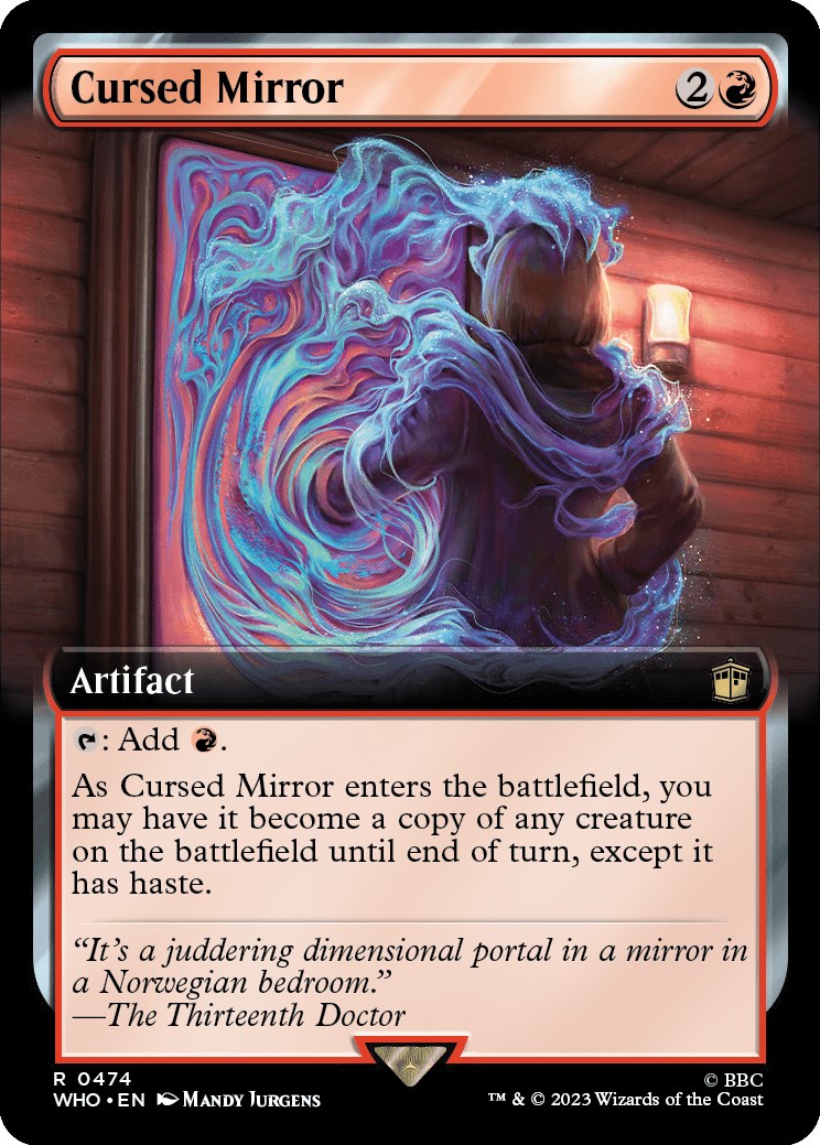 Cursed Mirror (Extended Art) Universes Beyond Doctor Who Magic