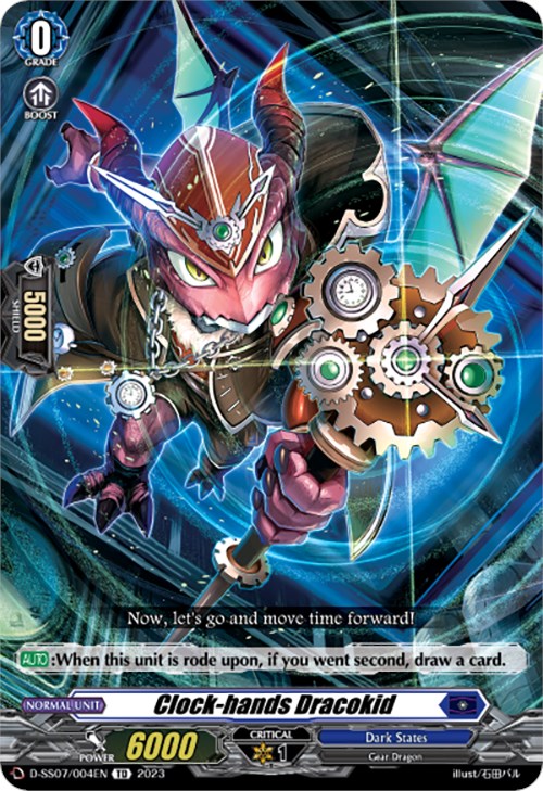 Clockhands Dracokid DSS07 Stand Up Deckset "Favrneel" Cardfight