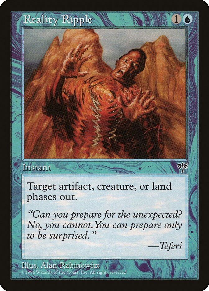 Magic the Gathering MTG Mirage TEFERI'S ISLE Portuguese