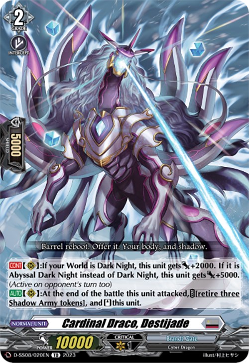 Cardinal Draco, Destijade - D-SS08: Stand Up Deckset 