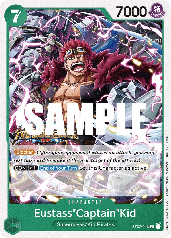 Custom Card Eustass Captain Kid / TCG / Character 