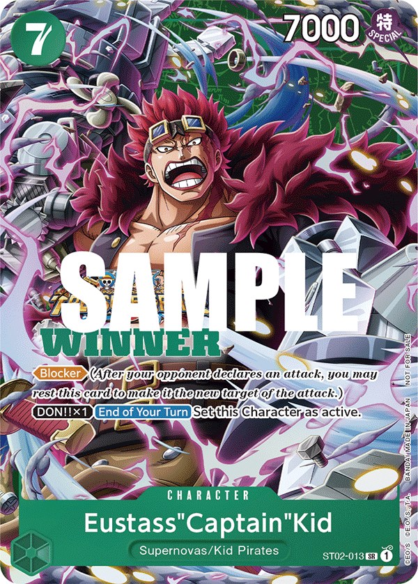 Custom Card Eustass Captain Kid / TCG / Character 