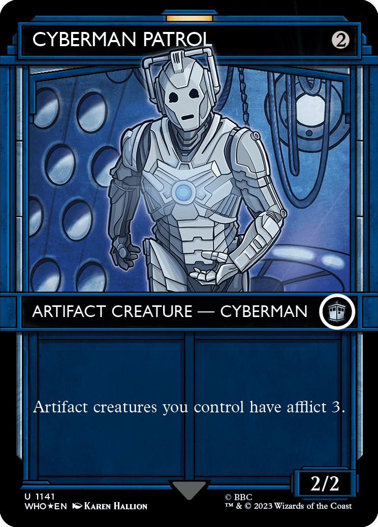 Cyberman Patrol (Showcase) (Surge Foil)