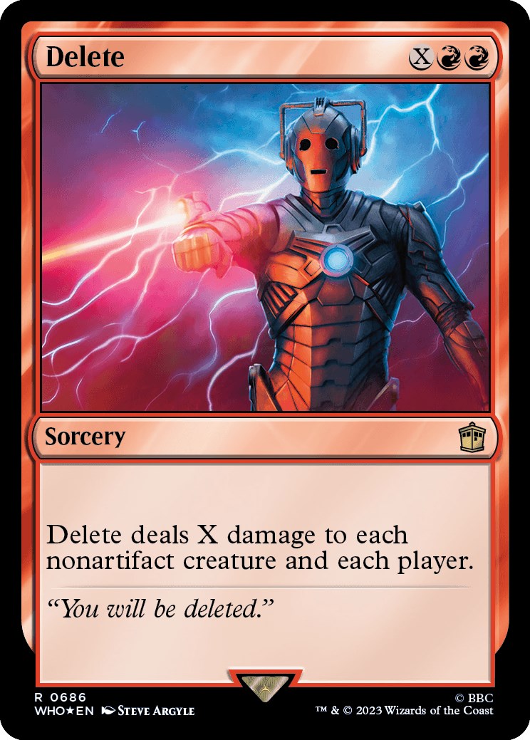 Delete (Surge Foil)